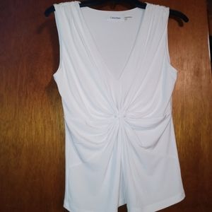 White Calvinklein camisole tank